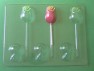 509 Rosebud 3D Chocolate Candy Lollipop Mold